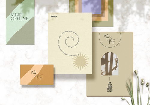 平面设计、MOFF与软件开发 纽约东汉普顿艺术品牌形象设计的融合之道